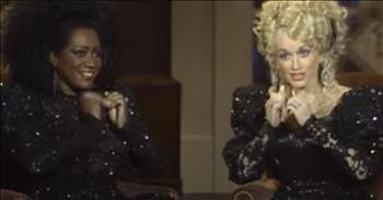 1987 Clip Of Dolly Parton And Patti LaBelle 'Singing' With Their Acrylic Nails