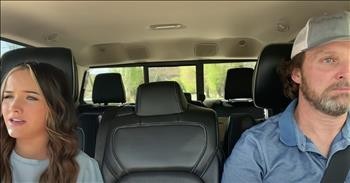 Dad Fights Back Tears As Daughter Sings In The Car On The Way To Graduation