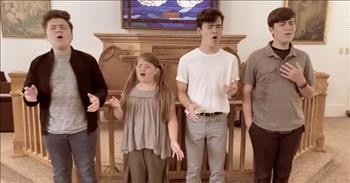 4 Siblings Sing 'How Great Thou Art' In Church