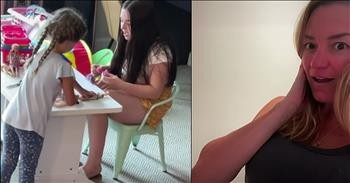 Mom Captures Teen Babysitter Singing Like A Real Disney Princess