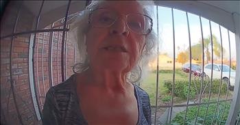 Her Adult Son Wouldn't Answer The Phone, So Mom Left A Message On His Video Doorbell