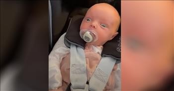 Baby Is In Complete Shock After Seeing A Dog For The First Time