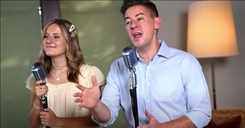 Daddy-Daughter Duet To 'Stand By Me' And 'My Girl'