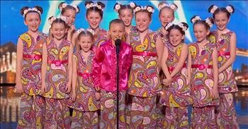 12 Young Disco Dancers Take Us Back In Time With Groovin' BGT Audition