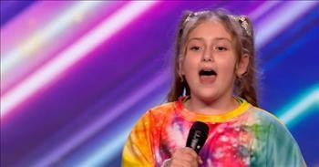 9-Year-Old With Big Voice Earns Standing Ovation With “I Put A Spell On You”