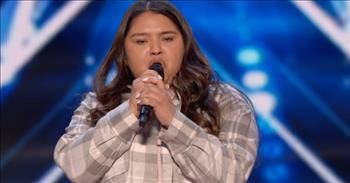 19-Year-Old Breaks The Mold With Big Voice During AGT Audition
