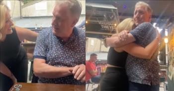 Dad Reunites With Daughter After 3 Years Apart