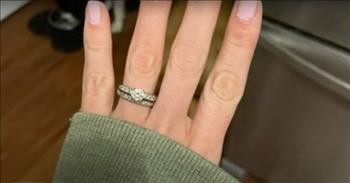 Social Media Plea Helps Reunite Couple With Lost Wedding Ring