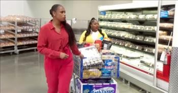 Jennifer Hudson Surprises Sam's Club Shoppers And Pays For Their Carts