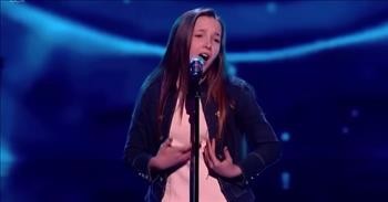 13-Year-Old Turns Into Viral Sensation With 'Moon River' Blind Audition