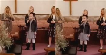'The Blood Covered It All' Church Performance From The Detty Sisters