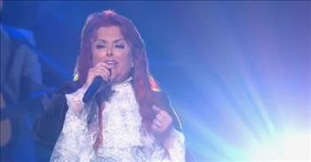 Wynonna Judd And Country Artists Perform 'Love Can Build A Bridge'