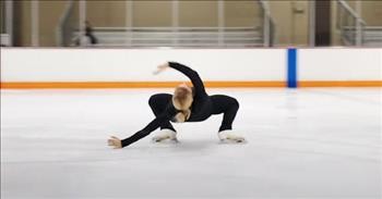 Mind-Bending ‘Matrix’ Ice Skating Routine From Sonja Hilmer