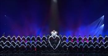 Mesmerizing Dance Group Perform Optical Illusion Routine On AGT