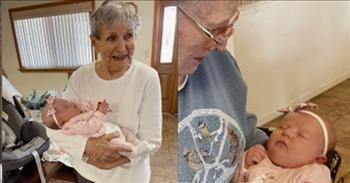 Residents In Assisted Living Facility Help Raise Baby