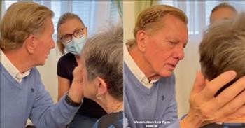 Loving Husband Learns How To Apply Wife’s Makeup
