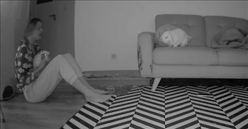 Jealous Bunny Has Hilarious Response To Owner Holding Another Animal