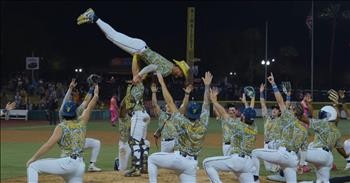 Baseball Players Perfectly Recreate Iconic 'Dirty Dancing' Scene