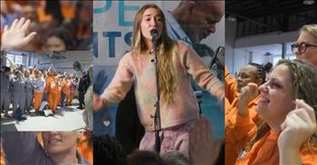 Lauren Daigle Shares Powerful Gospel Message With Prison Inmates