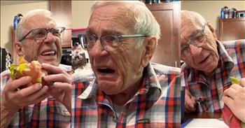 Elderly Man's Comical Response To Dragon Fruit Will Have You In Stitches