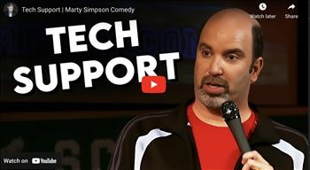 Tech Support | Marty Simpson Comedy