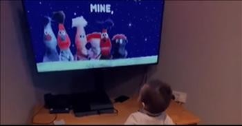 Toddler's Adorable Sing-Along And Dance Routine To 'This Little Light Of Mine'