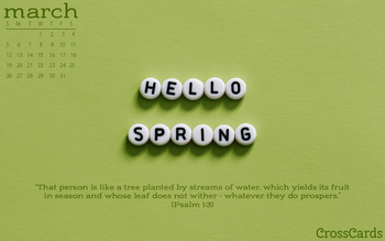 March 2023 - Hello Spring