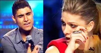 Boy Abandoned In A Shoebox As A Baby Stuns With 'Imagine' Audition