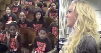 Carrie Underwood Sings So Small With Inner City Kids Chorus