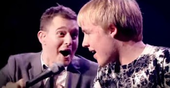 Persistent Mother Convinces Michael Bublé to Let Her Son Sing...And He FLOORS Everyone!
