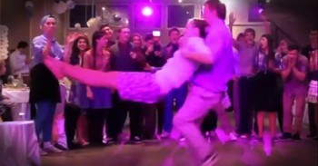 Friends Gave the Bride and Groom a Gift They Really Flipped Over!