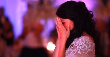 Father Of The Bride Surprises Daughter With Heartfelt Song