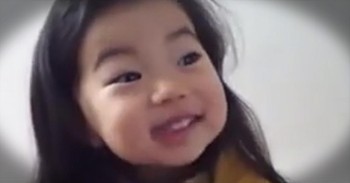 Adorable Girl Just Wants Her Cookies