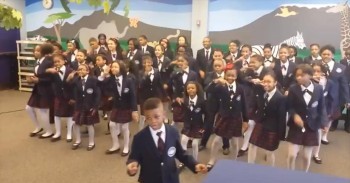 Elementary School Chorus Will Amaze You With their Adorable Song and Dance