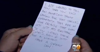 When You Find Out Why This Act of Kindness is Special, You'll Cry