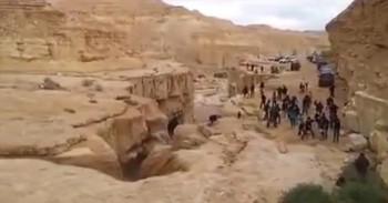 A Desert is Miraculously Transformed into a River Before Your Eyes