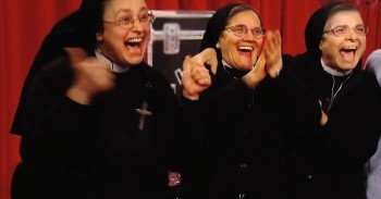 When You See Why These Nuns Are Cheering, Your Mind Will Be Blown