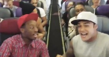 Passengers Get the BEST Surprise Before Take-off -- Wait Til You Hear Who The Performers Are!