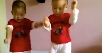 I Could Watch This Dance Routine All Day. They Are 'Two' Cute!