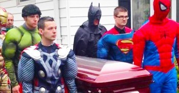 5-Year-Old Cancer Victim Gets A 'Super' Send Off – Seriously Moving