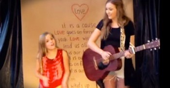 Two Sisters Always Make Me Smile – What A SWEET Performance!