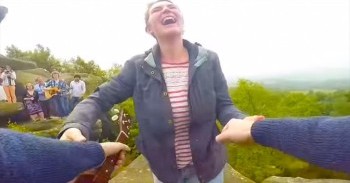 When They Went Hiking, She Never Expected THIS - And She Definitely Didn’t Expect Her Family To Be There Singing!