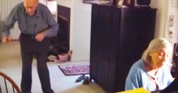 They've Been Married 56 Years And She Can Still Get Him Dancing! My Heart Is Exploding!