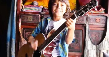This 8-Year-Old's Song Is Breathtaking - But WHY He Wrote It Will Make Your Heart Smile