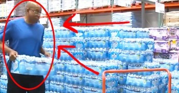These 33 Cases Of Water Are More Than Just Refreshments For One Pastor