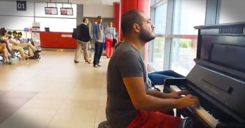 When This Guy Started Playing, The Entire Airport Was CAPTIVATED – WOW!