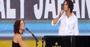 Josh Groban And Sarah McLachlan AMAZE With This Beautiful Song. I Have Goosebumps!