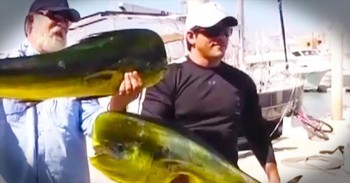Smile For The Camera! WAIT – Where Did His Fish Go?