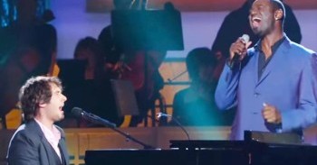 Josh Groban And Brian McKnight AMAZE With ‘Bridge Over Troubled Water’ – MAJOR Goosebumps!