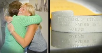 When This 9/11 Memorial Bracelet Washed Onto The Beach, 2 Families Created An Unbreakable Bond